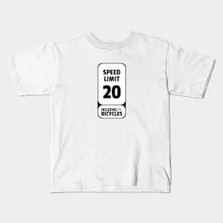 Speed Limit Kids T-Shirt